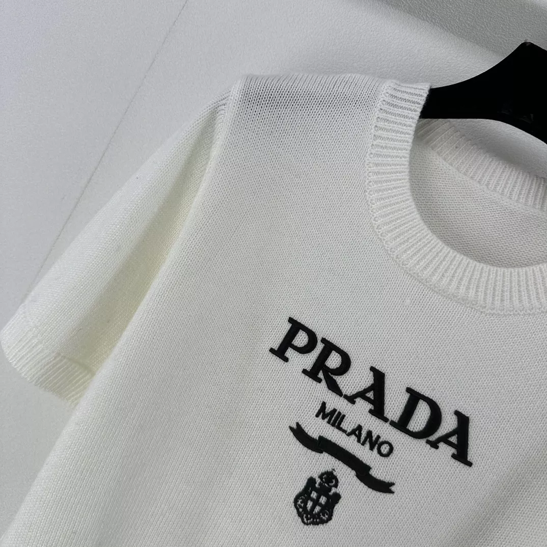 prada sweater manches courtes pour femme s_127a5022